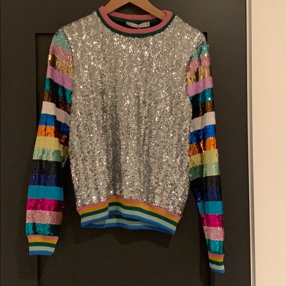 Mary Katrantzou Magpie Sequin Sweater - Picture 5 of 7